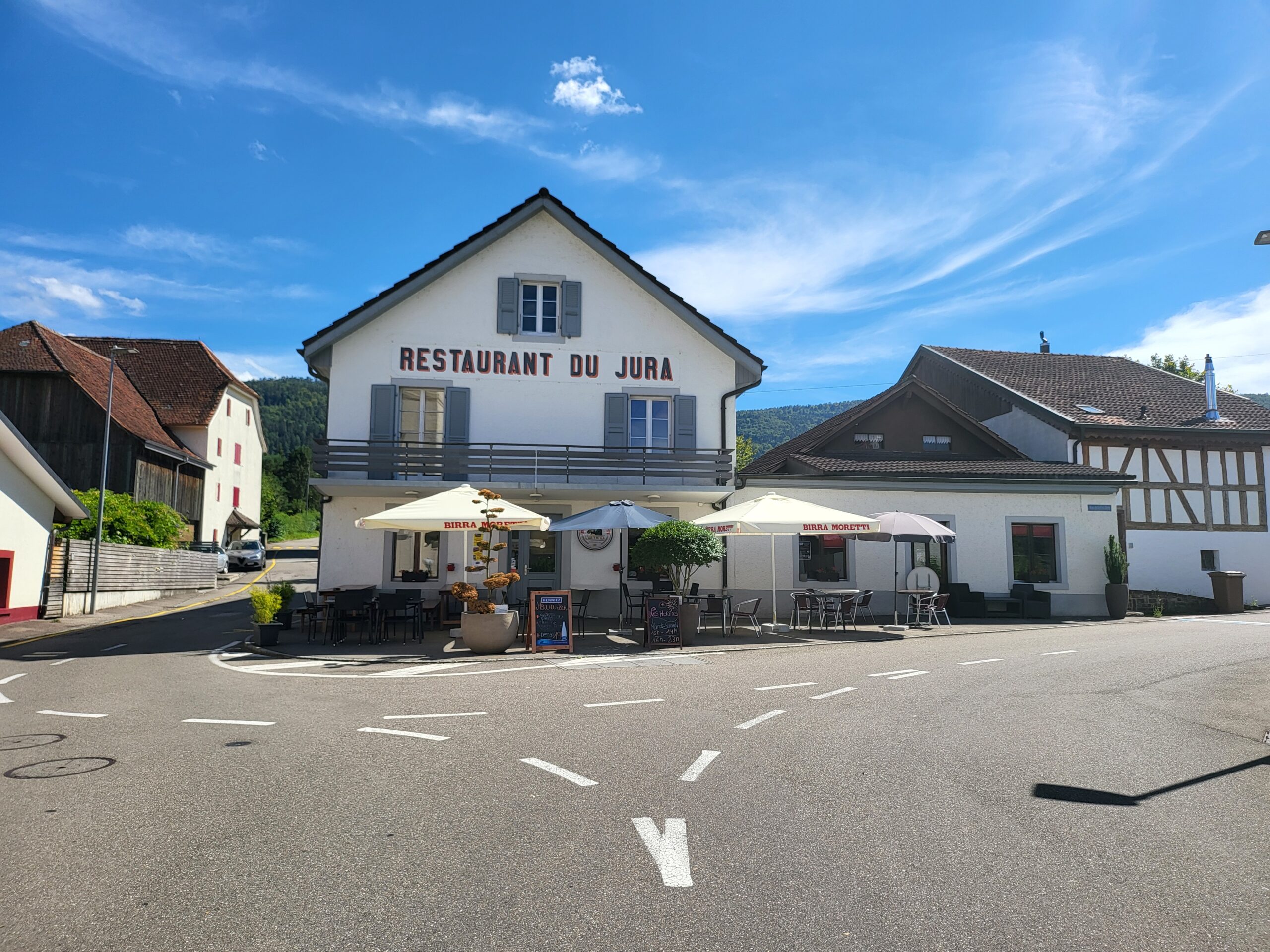 Extérieur du restaurant